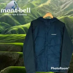 mont-bell U.L.サーマラップ パーカ/XL/ナイロン/ブルー