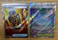M1S M1L ミステリーガーデンsr パワープロテインsr 2枚セット
