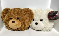 ティディベア ペアクッション