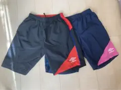 アンブロ UMBRO スポーツウェア 半ズボン2枚セット