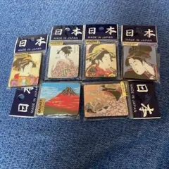 京都のお土産浮世絵のマグネットとキーホルダー