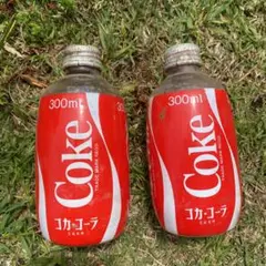 コカコーラ他ソフトドリンク　レトロ　アンティーク　ダルマ瓶　300ml  ５６本 コカコーラ他ソフトドリンク レトロ アンティーク ダルマ瓶
