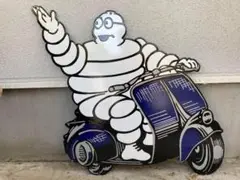 ビンテージ 大型 看板 MICHELIN ミシュランマン 高さ70cm