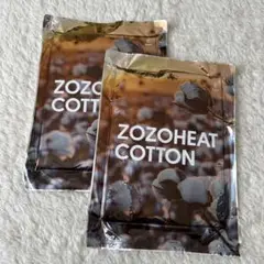 ZOZOHEAT COTTON 長袖Uネック Mサイズ オフホワイト