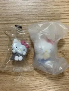 サンリオ　ハローキティ　ちこくダッシュ　おやすみのひ　ガチャガチャ