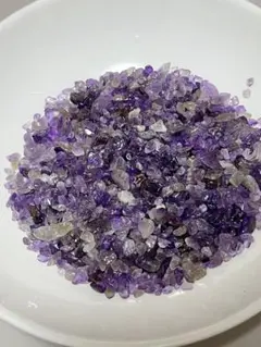 アメシスト　白水晶 さざれ石　浄化