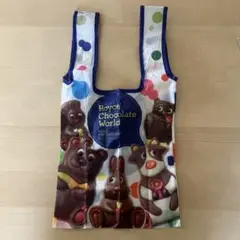 ロイズ　ガチャ　エコバッグ　ポップチョコ柄