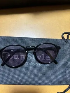 Sun Style ブラック ラウンドサングラス　セカオワ　深瀬モデル