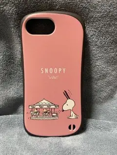 スヌーピーiPhone16e ケース メリーゴーラウンド