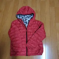 赤 ミッキーマウス柄 フード付きジャケット 150cm ユニクロ