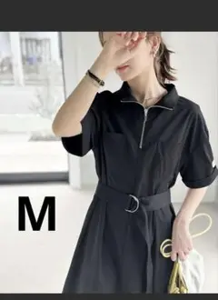 JaVaジャバ ハーフジップワンピース　M