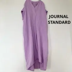 【ジャーナルスタンダード】BAND PULL ワンピース パープル