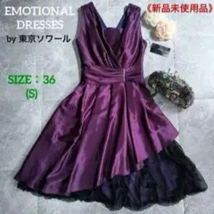 《新品》EMOTIONAL DRESSES 東京ソワ―ル カラードレス 36