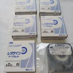 MAX レタツイン テープカセット LM-TP312W 12mm 白