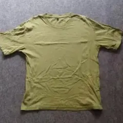 無地Tシャツ　グリーン 半袖