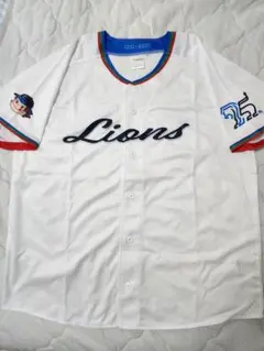 埼玉西武ライオンズ 75周年 ユニフォーム☆Lサイズ☆ペコちゃん