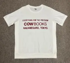 COW BOOKS カウブックス 半袖 Tシャツ 白