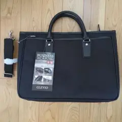 【未使用品】GLEVIO ビジネスバッグ ブラック