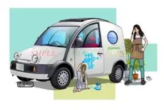 【額入り2Lイラスト】NISSAN S CARGO 1989