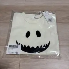 【b・ROOM】【型崩れしないやわらかコットン】変形オバケＴシャツ/ハロウィン