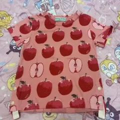 ハッカキッズ　りんご　100cm 総柄