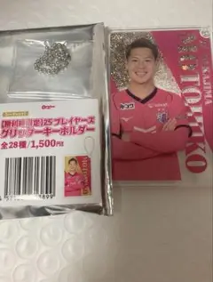 セレッソ　勝利時限定　プレイヤーズ グリッダーキーホルダー　中島元彦