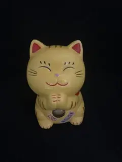 開運 宝くじ 宝くじ入れ 招き猫 貯金箱 金運 黄色 福