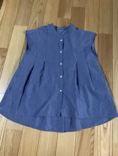 アーバンリサーチ　ストライプタックブラウス