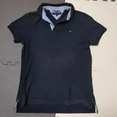 TOMMY HILFIGER ブラック ポロシャツ M