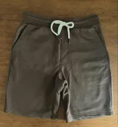 美品　GU ジーユー　スウェットハーフパンツ　S ブラウン