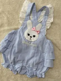 シャーリーテンプル うさぎロンパース
