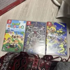 あつまれ どうぶつの森 ドラゴンクエストXI スプラトゥーン3 セット