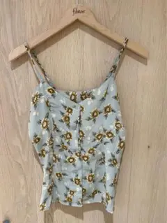 flower used sunflower cami