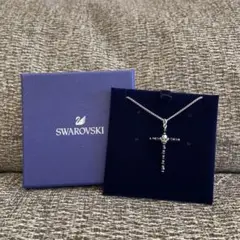 スワロフスキー スカルモチーフ ネックレス