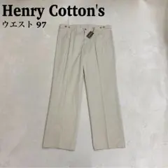 【新品タグ付】ヘンリーコットンズ パンツ チノパン XL 大きいサイズ 97