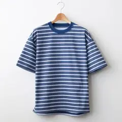 W's TECH DRAWSTRING MULTI BORDER TEE