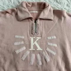 KETTY (ケティ) ハーフジップスウェットトレーナー