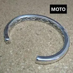 美品⭐︎moto シルバーブレスレット UEDAチェーン motor 本池秀夫 MOTORモーター HIDEO MOTOIKE本池秀夫MOTOR BR-02 UEDA HANDMADE