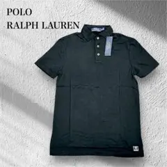 未使用　POLO RALPH LAUREN ポロシャツ　半袖　ブラック　綿　XS