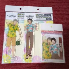 ワールドトリガー アクスタ＆クリアカード 嵐山准＆柿崎国治