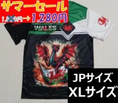 【新品】【未開封】ラグビー ウェールズ レッドドラゴンズ ドライTシャツ 半袖
