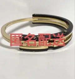 【匿名配送】Zanipolo Terzini ゴールド ブラック バングル