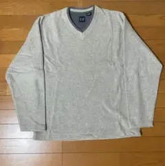 OLD GAP オールドギャップ 00s Vネック フリース プルオーバー