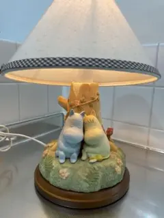 レトロ　MOOMIN ムーミン＆フローレン スタンドライト ヴィンテージ