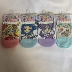 キミとアイドルプリキュア 靴下4足セット　新品