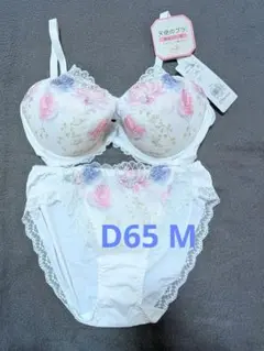 天使のブラ 魔法のハリ感　D65 М　セットアップ