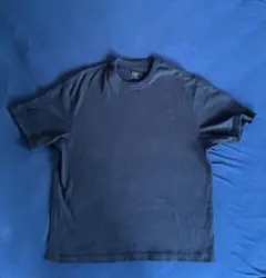 Gap ヘビーウェイト クロップドTシャツ ブラック