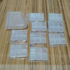 プラスチック製収納パック10個セット