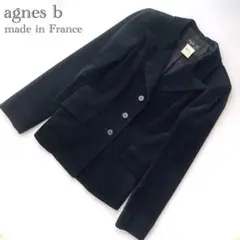 agnes b / フランス製 コーデュロイ テーラードジャケット レア!