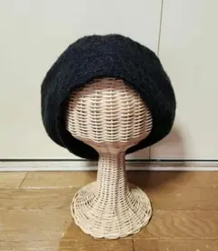 美品 根々 群言堂 ベレー帽 ウール 日本製 帽子 ネネ レディース グレー 美品 根々 群言堂 ベレー帽 ウール 日本製 帽子 ネネ レディース